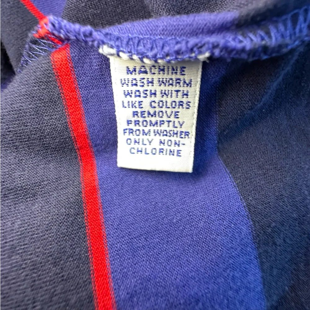Polo Ralph Lauren Polo Men’s XL Blue striped polo‎ shirt with Golf Club Crest